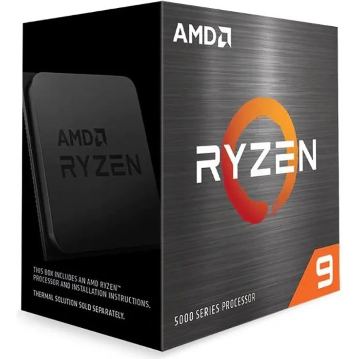 AMD Ryzen 9 5950X TRAY-Prozessor, 16 Kerne, 32 Threads, bis zu 4.9 GHz, Sockel AM4, Unterstützung für DDR4 und PCIe 4.0