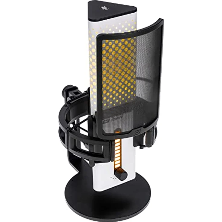ENDGAME GEAR XSTRM USB Mikrofon für Streaming, Podcast, Aufnahmen in Studioqualität, 24 Bit / 192 kHz, externes Mic, AI-Geräuschunterdrückung, Stummschaltung durch Tippen, PC & Mac - weiß – Bild 1