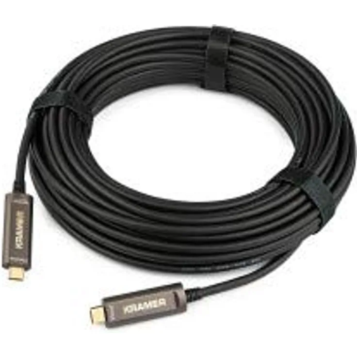 Unbekannt Kramer Electronics CLS-AOCU31/CC USB Kabel 7,6 m USB 3.2 Gen 2 (3.1 Gen 2) USB C Schwarz