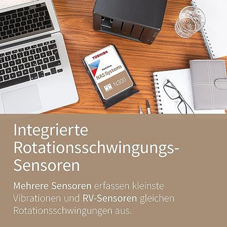 Toshiba N300 NAS - Festplatte - 4 TB - intern - 3.5 Zoll (8.9 cm) - SATA 6Gb/s - 7200 rpm - Puffer: 256 MB – Bild 6