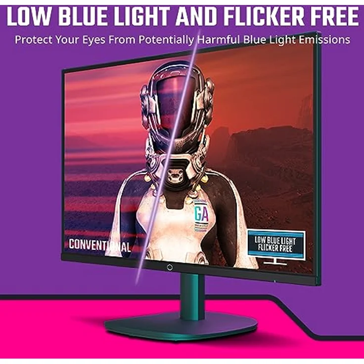 Cooler Master Gaming GA271 Computerbildschirm 68,6 cm (27") 2560 x 1440 Pixel Wide Quad HD LCD Schwarz – Bild 2