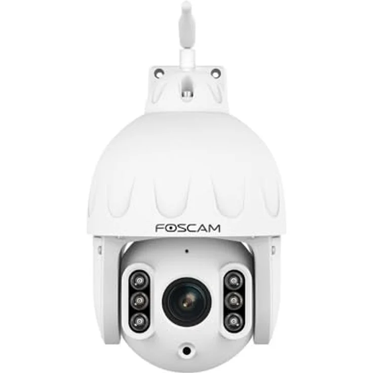 Foscam SD8P, 8MP Wi-Fi Outdoor PTZ Dome IP-Kamera mit Smart Tracking, integrierten Spots und IP66-Zertifizierung – Bild 4