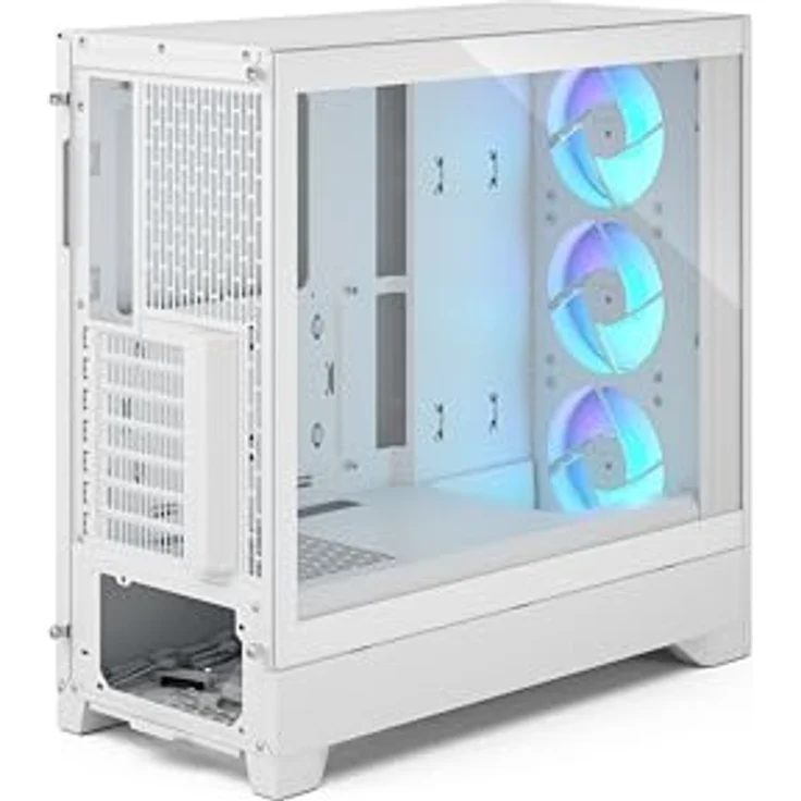 Fractal Design Pop 2 Air White TG RGB, Midi-Tower PC-Gehäuse für Mini-ITX/microATX/ATX, 3 vorinstallierte Lüfter, bis 170 mm CPU-Kühlerhöhe, bis 416 mm Grafikkartenlänge, weiß – Bild 10