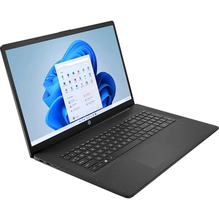 HP Laptop 17-cp3077ng, 17,3 Zoll Notebook mit AMD Ryzen 7 7730U, 1000 GB Speicher, 16 GB RAM, Schwarz – Bild 3