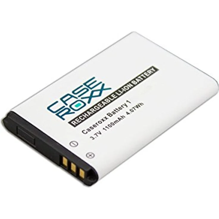 caseroxx Li Ion-Handy Akku für Doro 1370 / 1372, Ersatzakku 1100 mAh mit Überladungsschutz – Bild 2