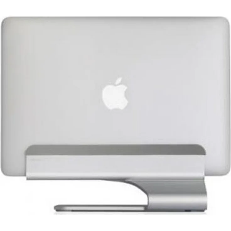 Rain Design mTower Monitor-Halterung, vertikal, platzsparend, eloxiertes Aluminium für Apple Notebooks 11"-17"