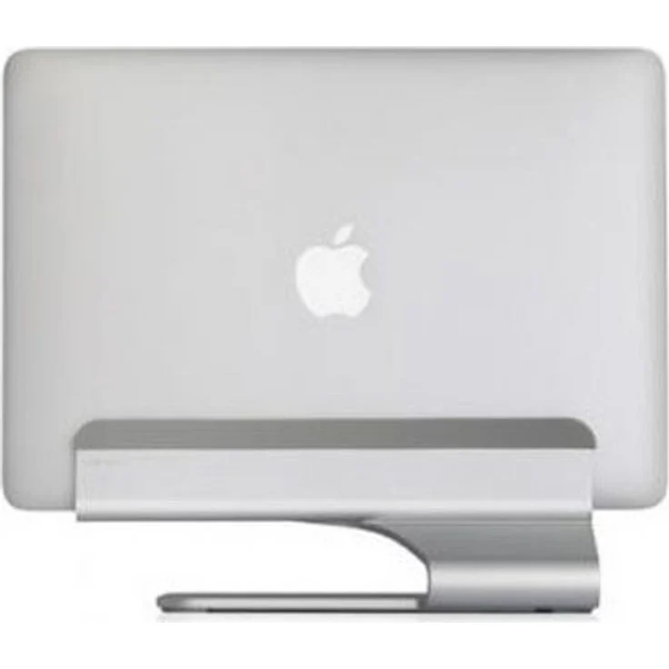 Rain Design mTower Monitor-Halterung, vertikal, platzsparend, eloxiertes Aluminium für Apple Notebooks 11"-17"