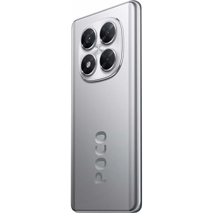 Xiaomi Poco X7 5G 12 GB/512 GB Silber Dual-SIM, Curved CrystalRes 1,5K AMOLED-Display, 120 Hz, 50 MP Kamera – Bild 3