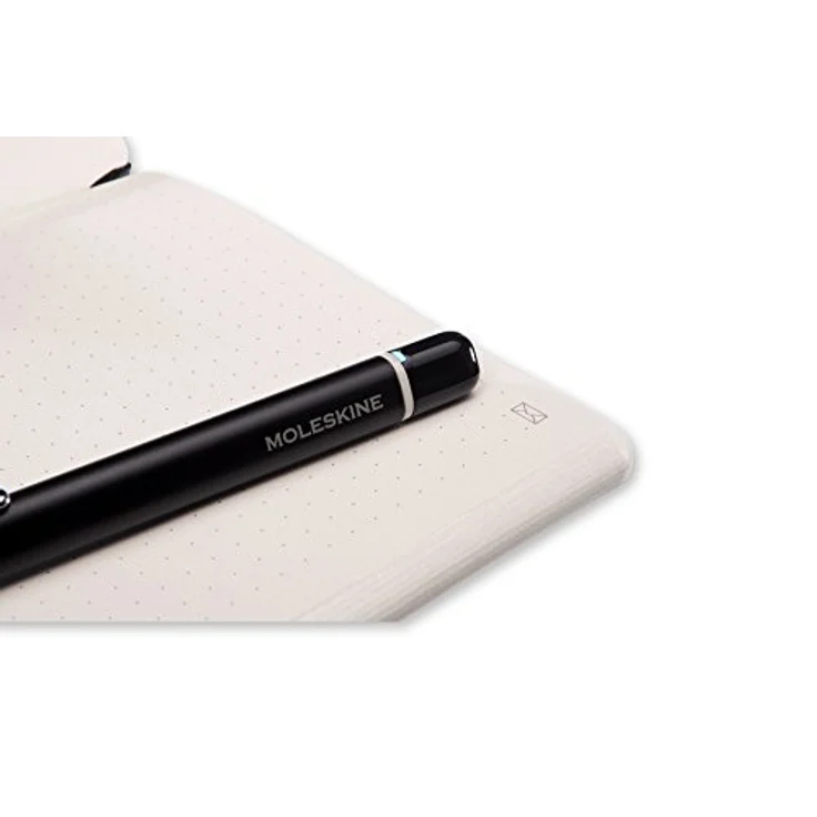 Moleskine Paper Tablet Notizbuch Digitales Smart Notizbuch Paper Tablet (mit gepunkteten Seiten und Hardcover, gepunktet, Large 13 x 21cm) schwarz – Bild 5