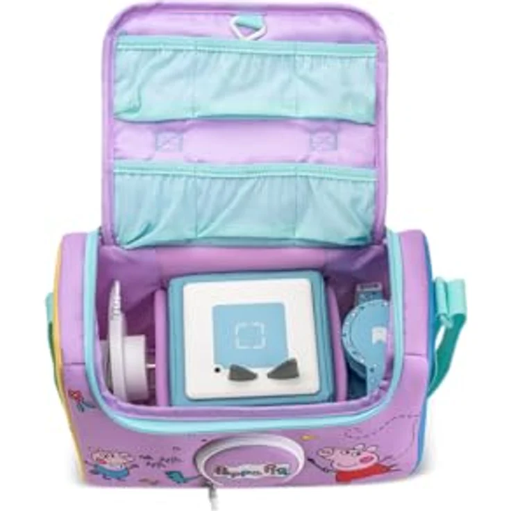 tonies Hinter dem Regenbogen HörSpiel-Transporter "Peppa Pig", 100% recyceltes PET, 19x28x13 cm, ca. 262g – Bild 5