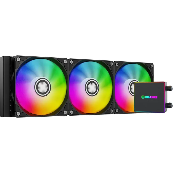 Xilence WAK LiQuRizer LQ360PRO.ARGB, All-in-One Wasserkühlung mit RGB Beleuchtung, 350 Watt TDP, Schwarz-Metallic