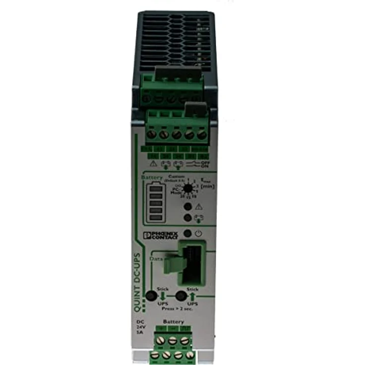 PHOENIX CONTACT QUINT-UPS/24DC/24DC/5 Unterbrechungsfreie Stromversorgung mit IQ Technology zur Tragschienenmontage, 24 V DC/5 A Ausgang – Bild 4