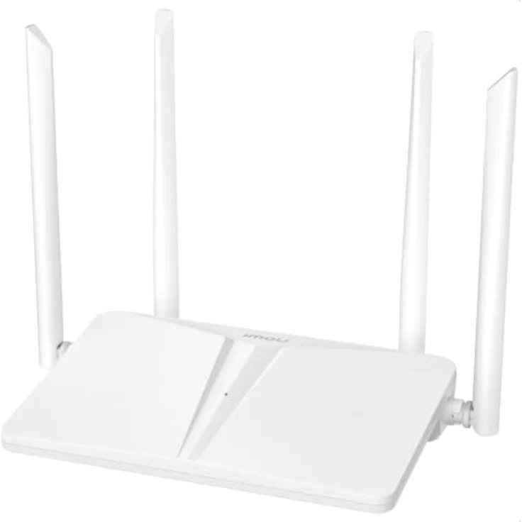IMOU HR340, 300Mbps WLAN-Router mit 4 externen Antennen, für bis zu 32 Geräte, weiß – Bild 1