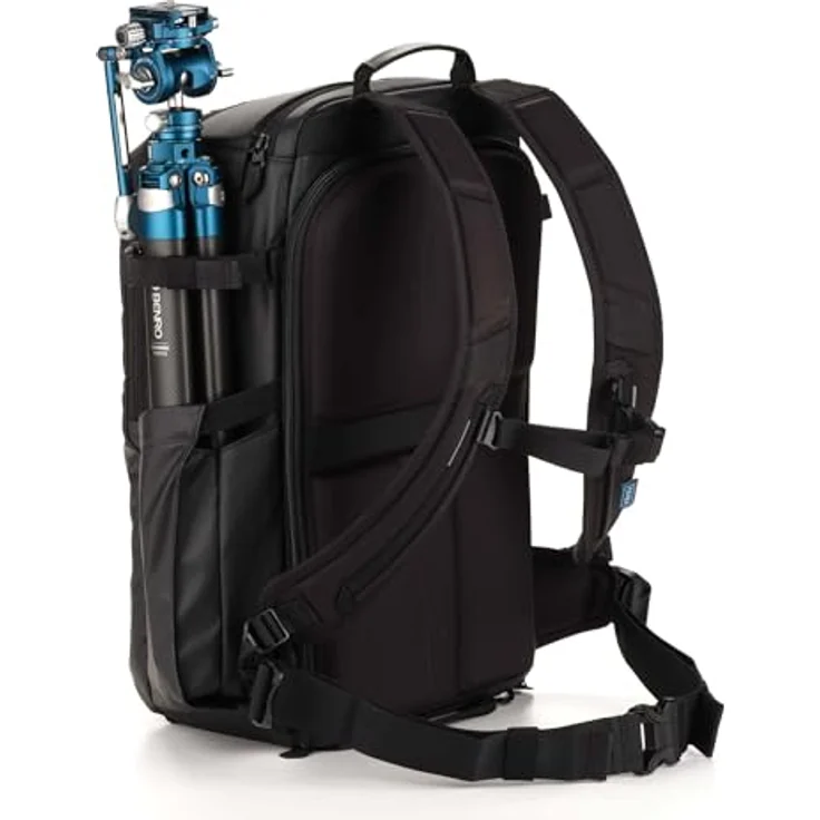 Tenba Solstice v2 20L Rucksack für DSLR und spiegellose Kameras und Objektive, Schwarz (636-440) - mit schwenkbarem Zugriff und versteckter Bluetooth-Tracker-Tasche – Bild 4