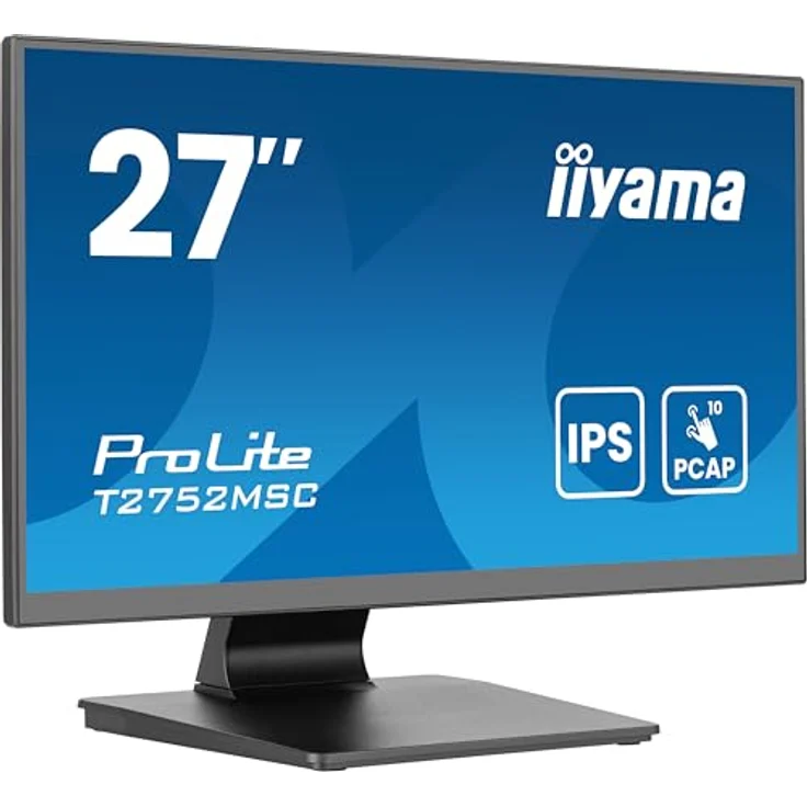 iiyama ProLite T2752MSC-B2AG, 27" DeepContrast-PCAP+-Touchscreen-Monitor mit brillanter Bildqualität und Antireflexbeschichtung – Bild 2
