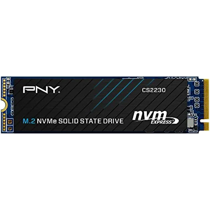 PNY CS2230 500GB M.2 NVMe Gen3 Internal Solid State Drive (SSD), up to 3300MB/s - M280CS2230-500-RB