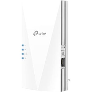 Bild für TP-Link RE700X WiFi 6 WLAN Verstärker Repeater AX3000(Dualband 2402MBit/s 5GHz + 574MBit/s 2,4GHz, MU-MIMO, Gigabit Port, maxiamle Abdeckung, kompatibel zu allen WLAN Routern)