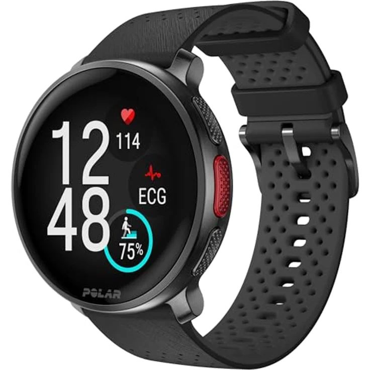 Polar Vantage V3, Sportuhr mit GPS, Fortschrittliches Herzfrequenz-Messgerät und Längere Akkulaufzeit, Sportuhr mit Smartwatch-Funktionen für Männer und Frauen, Offline-Karten, Laufuhr, Triathlon-Uhr – Bild 1