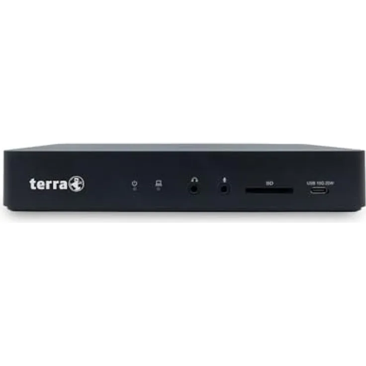 WORTMANN AG Terra Mobile Dockingstation 810, USB-C/Triple 4K, inkl. 135W Netzteil und USB-C Kabel