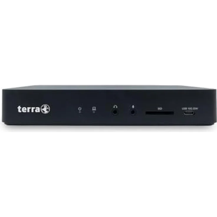 WORTMANN AG Terra Mobile Dockingstation 810, USB-C/Triple 4K, inkl. 135W Netzteil und USB-C Kabel