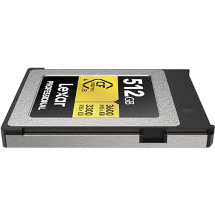 Lexar Carte Professional CFexpress 512 Go Type B Gold 4.0 Series 3600R/3300W MB/s, Speicherkarte mit extrem hoher Geschwindigkeit – Bild 5