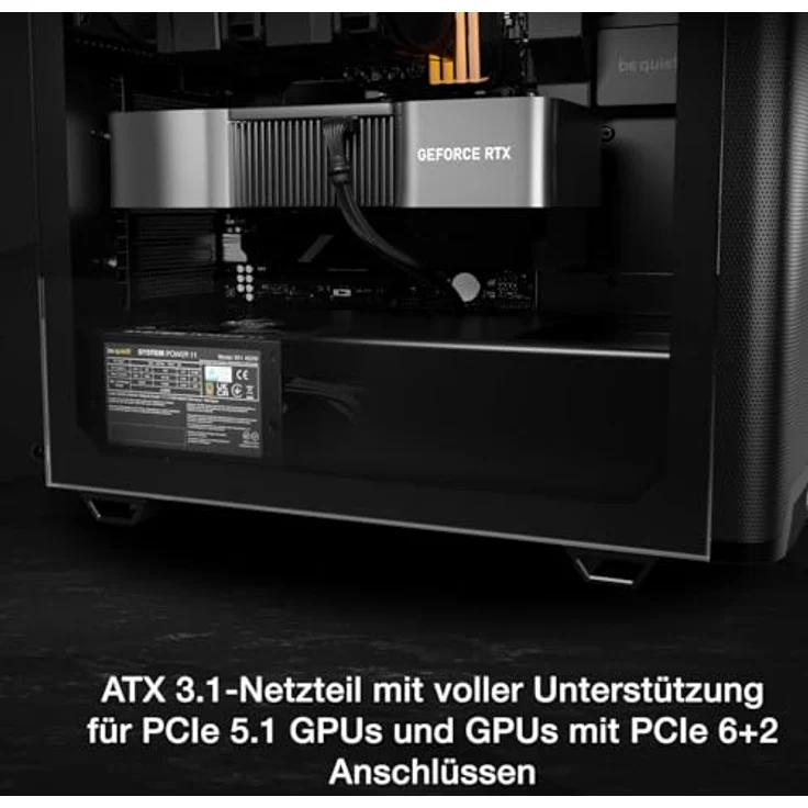 be quiet! System Power 11, 450W Netzteil mit hoher Energieeffizienz – Bild 7