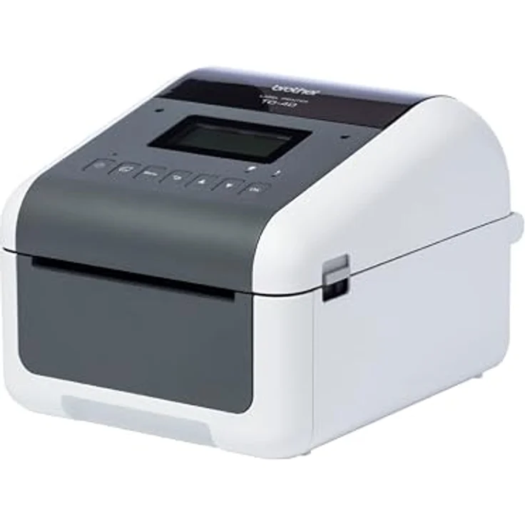 Brother TD-4555DNWB Etikettendrucker, Thermodirekt 203 x 203 DPI, 203 mm/sek, Grau/Weiß, kabelgebunden, WLAN, Bluetooth, USB – Bild 3