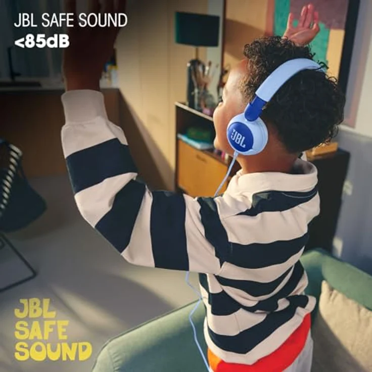 JBL Junior 320 On-Ear-Kopfhörer für Kinder, sicherer Sound bis 85 dB, fröhliche Farbauswahl – Bild 2