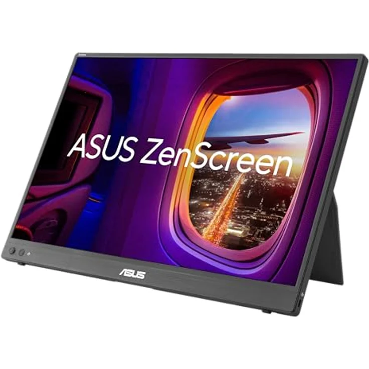 ASUS ZenScreen MB16NCG, Tragbarer Monitor 16 Zoll WQXGA (2560 x 1600), 155 Hz, 100% sRGB, Power Pass Through, USB-C, mini-HDMI, Auto Rotate, Stativ – Bild 4
