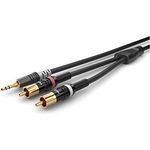 Sommer Cable Basic+ HBP-3SC2 / 3,5 mm Miniklinke stereo Hicon - 2 RCA/Cinch Hicon (6m)