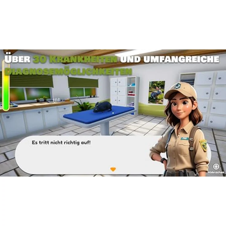 AEROSOFT Sofias Tierklinik - Einsatz im Wildtierpark [PlayStation 5] - Tierärztliches Abenteuer mit 30 Krankheiten und 10 Tierarten – Bild 4
