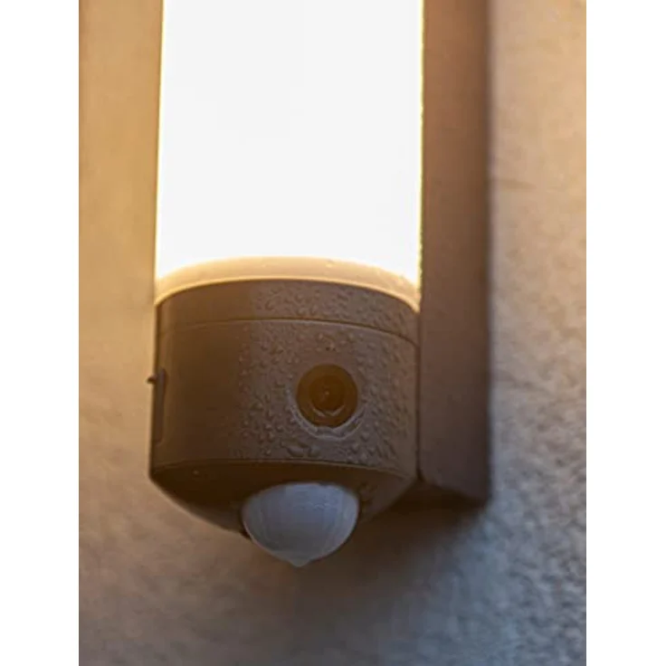 LUTEC LED-Kameraleuchte POLLUX, Außenleuchte in Anthrazit mit Bewegungsmelder & Kamera, Überwachungskamera Full-HD und Gegensprechanlage,inkl. 16 GB SD-Karte, kompatibel m. Google Voice & Alexa, – Bild 5
