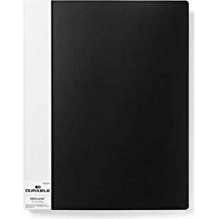 DURABLE Präsentationsordner DURABLE Sichtbuch DURALOOK, A4, 30 Sichthüllen, schwarz – Bild 2