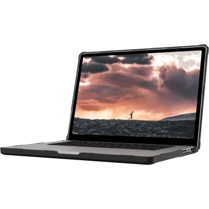 Urban Armor Gear Plyo Case für das Apple MacBook Pro 16" Zoll (M1-2021) Hülle [Sturzfeste Schutzhülle nach US-Militärstandard, Integrierte Lüftungsschlitze] Ice (transparent), 134003114343 – Bild 5