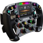 Moza Racing FSR Highend Formel-Lenkrad (28 cm), originalgetreuer Formel-1-Look, mit integriertem Bildschirm, Aluminium und Carbon, Gaming-Lenkrad