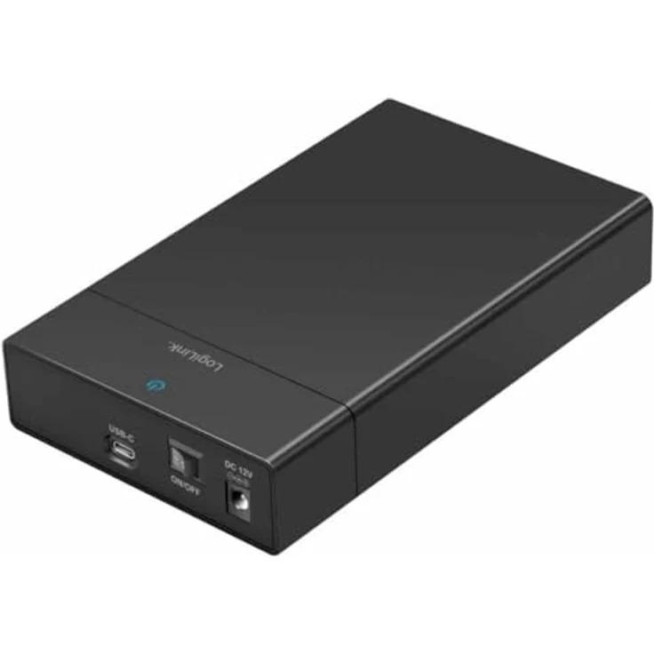 LogiLink UA0460 Festplattengehäuse, für 3,5-Zoll SATA HDD/SSD, USB 3.0, robuste Kunststoffkonstruktion – Bild 1