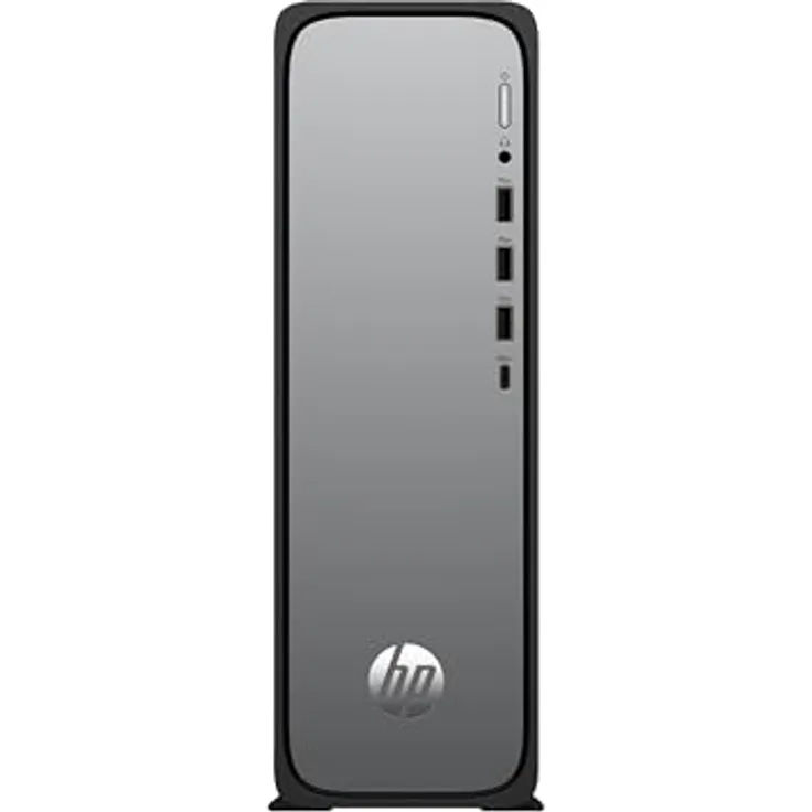 HP OmniDesk Slim Tower S03-0015ng, Desktop-PC mit Intel-Prozessor, 512 GB SSD, 8 GB RAM, Silber