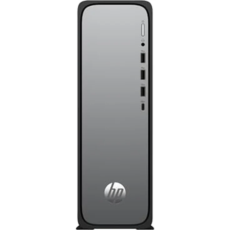 HP OmniDesk Slim Tower S03-0015ng, Desktop-PC mit Intel-Prozessor, 512 GB SSD, 8 GB RAM, Silber – Bild 1