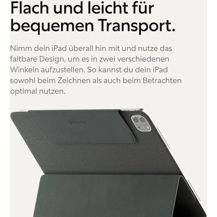 Paperlike Folio Case für iPad Pro 13" (2024) - Leichte, dünne Schutzhülle, Ladefunktion für Apple Pencil, Auto Sleep/Wake, Notizbuch-Design – Bild 4