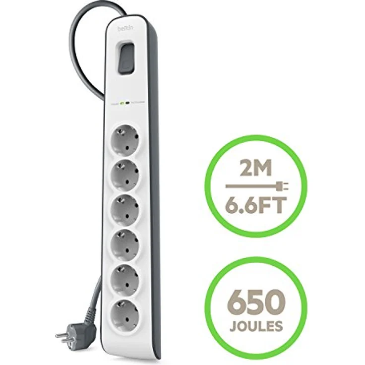 Belkin Überspannungsschutz BSV603vf2M – Bild 4