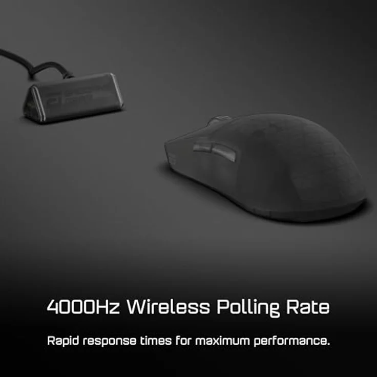 Endgame Gear OP1w 4k Wireless Gaming Maus, kabellos - Dark Frost - Profi-Gaming-Maus mit PixArt PAW3395-Sensor bis 26.000 CPI – Bild 5