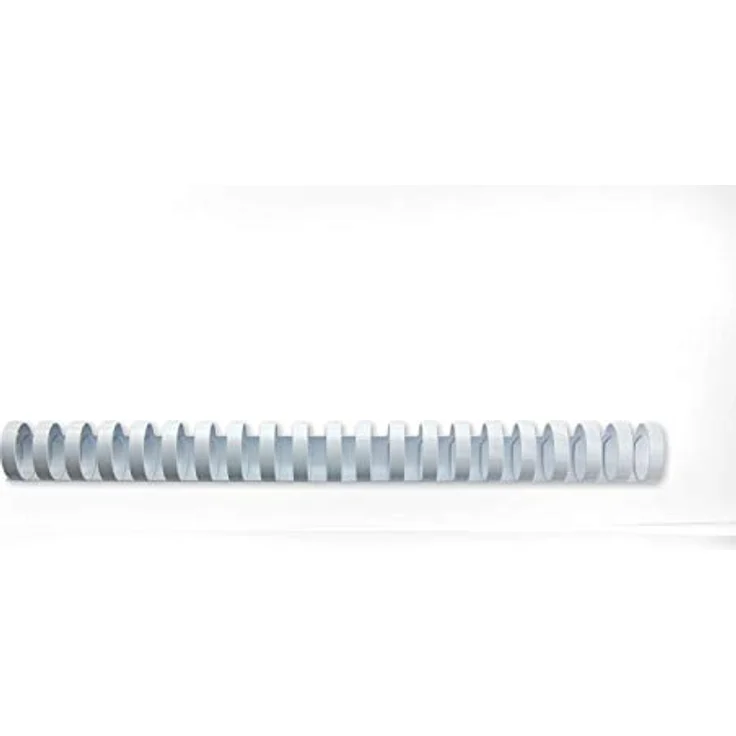 GBC CombBind 529072 Plastikbinderücken 19mm, weiß, 100 Stück - Binderücken mit 21 Ringen, für A4-Dokumente – Bild 1