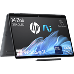 HP OmniBook Ultra Flip 14, Convertible mit Touchscreen, Intel® Core™ i7, 32 GB RAM, 2 TB SSD, Arc™ GPU, Eclipse Gray, Windows 11 Home