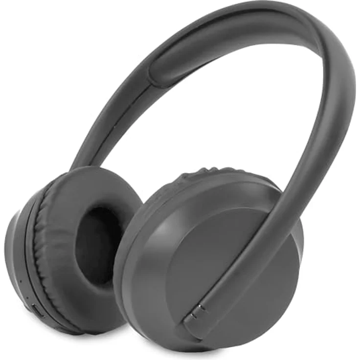 Denver BTH-235B Black Kabellose Bluetooth Kopfhörer – Bluetooth 5.3, 22 Stunden Spielzeit, Integriertes Mikrofon, Freisprechfunktion, Komfortables Design, Schwarz – Bild 2