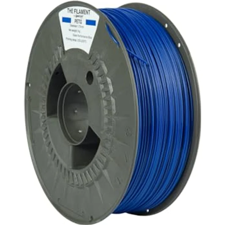 Spectrum Filaments PETG Filament, 1 kg, 1,75 mm, Drucktemperatur 230–255 °C, Performance Blue, Made in EU – Bild 2
