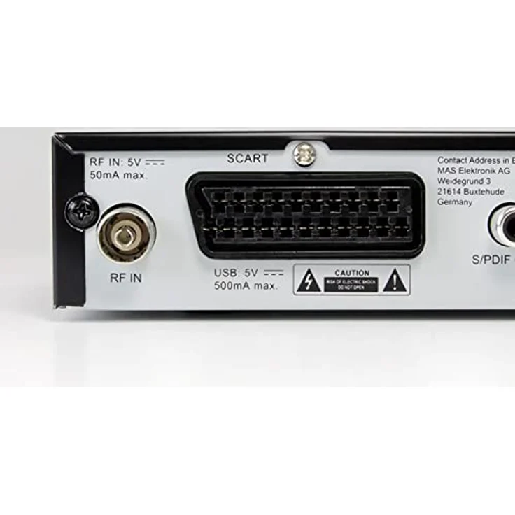 Xoro HRT 7622 NP, HD-DVB-T2 Receiver mit USB Mediaplayer und 400 Sendern, schwarz – Bild 5