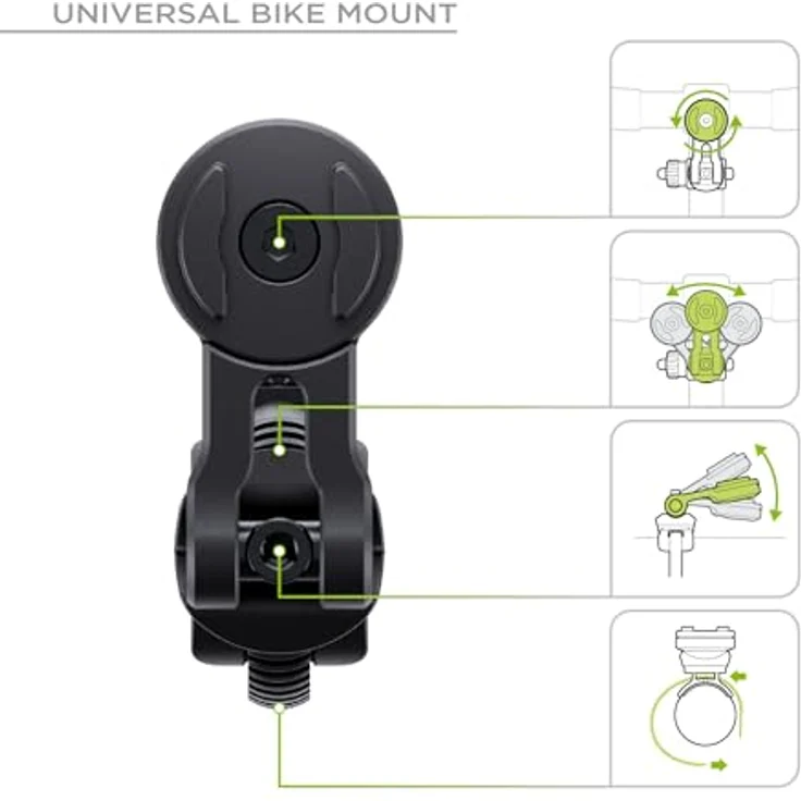 SP Connect Handyhalterung Bike Bundle II, Universal Clamp, schwarz – Bild 6