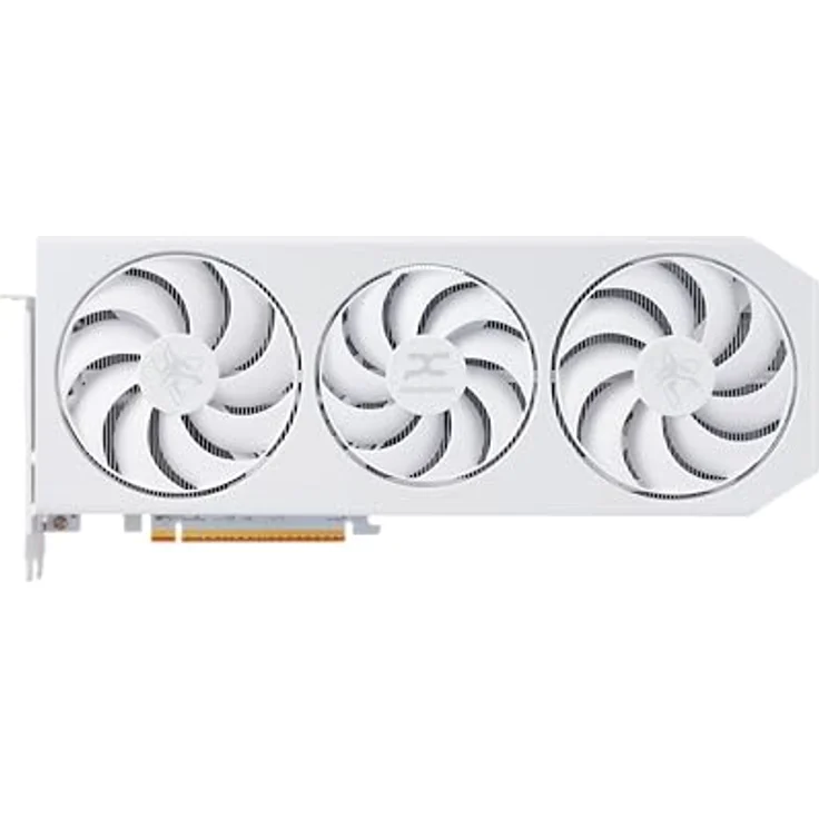 PowerColor Radeon RX9070XT Hellhound Spectral White OC 16GB, Next-Gen-Grafikkarte mit leiser Kühlung und elegantem Design – Bild 2
