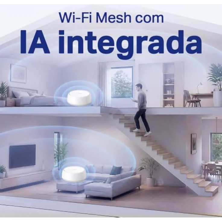 TP-Link Deco BE22, Wifi 7 Home Mesh Router mit 2882 Mbps, Gigabit-Ports und Alexa-Kompatibilität, 2-Pack – Bild 9