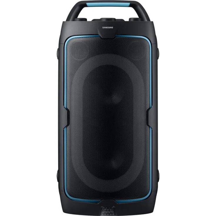 Samsung Sound Tower MX-ST40F (2025) Partylautsprecher mit 160 W, Dual-Subwoofern, spritzwassergeschützt (IPX4), Partybeleuchtung und 12 Stunden Akkulaufzeit – Bild 1